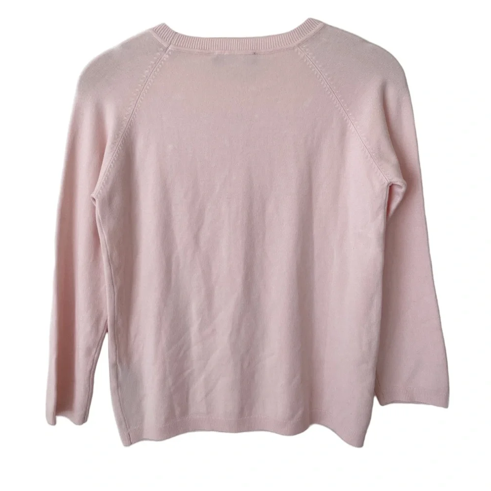 ZARA Knitwear Collection Pink Pullover Top
